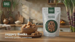 Jaggery Square (Achchu Bella) Unbleached Mandya Bella (1kg Pouch)