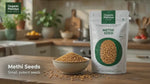 Organic Mandya Methi Seeds (Fenugreek / Methi Dana)