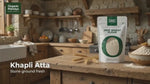 Jave Wheat Flour (Khapli Atta) | Stone Ground (1kg Pouch)