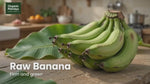 Raw Banana (Balekai) Fresh, Firm & Organic