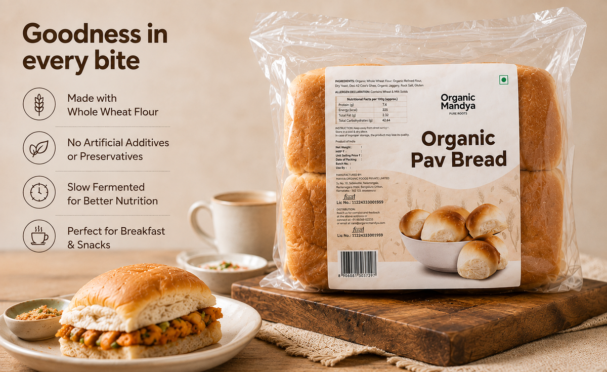 Packaged pav bread
