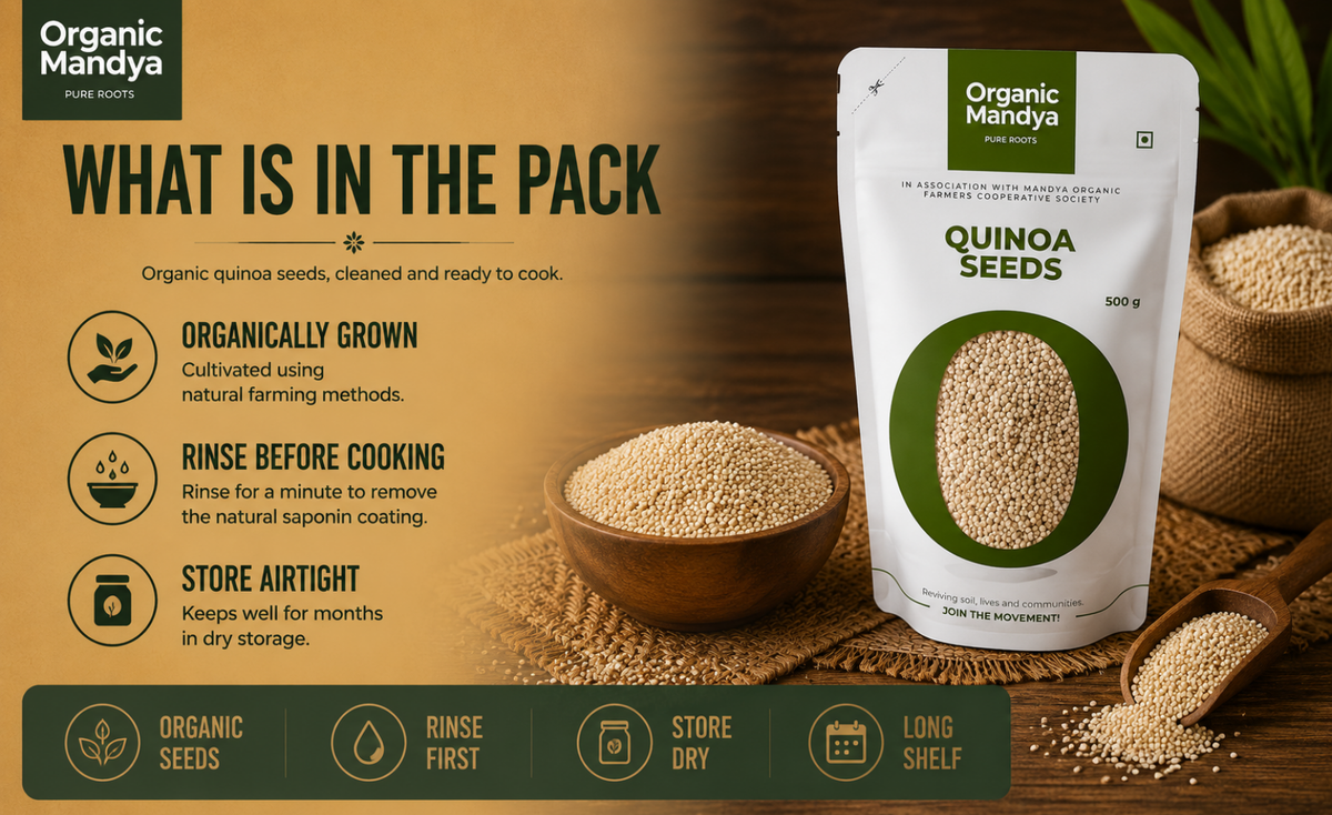 storage - quinoa - seed