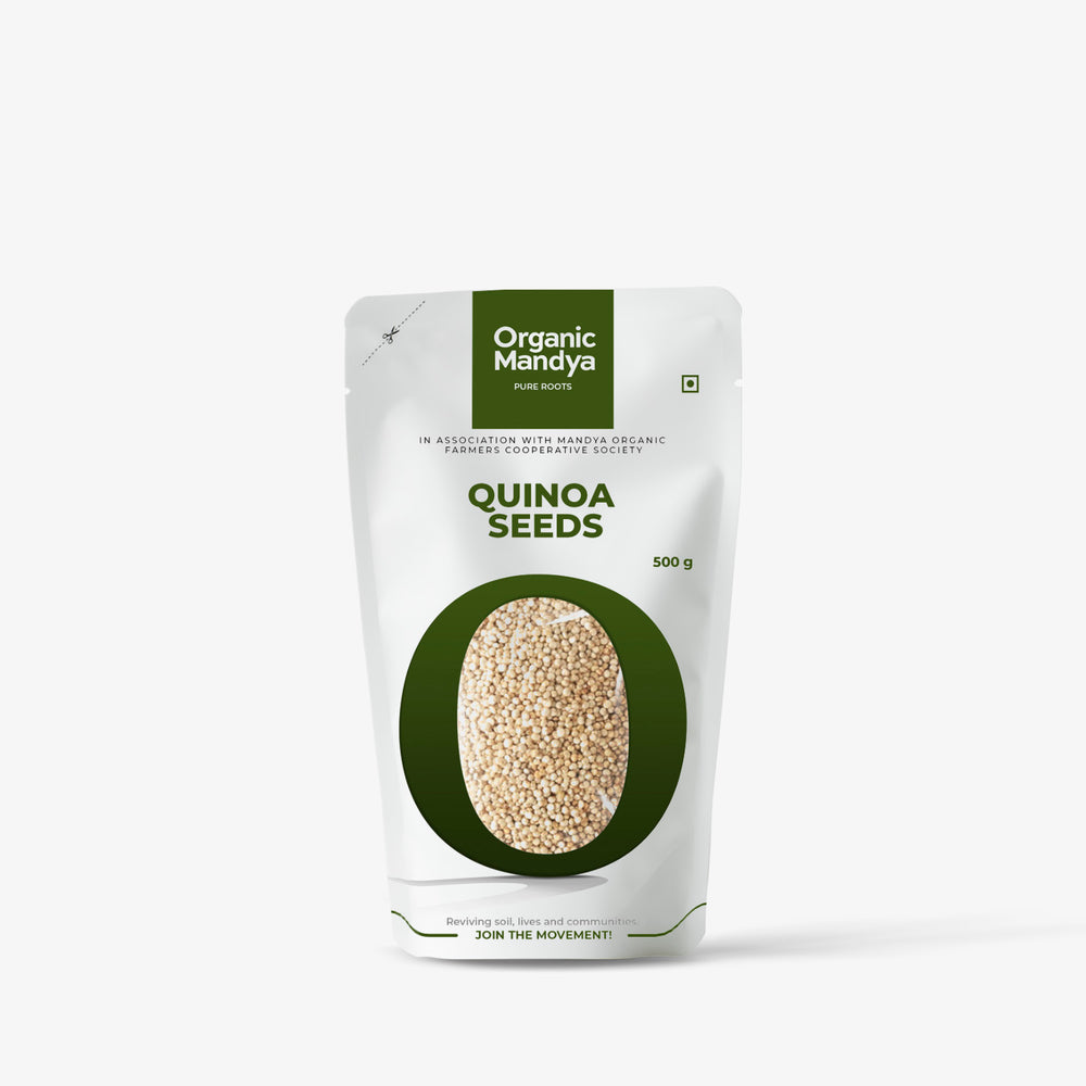 Organic Mandya Quinoa Seeds Front - 500g