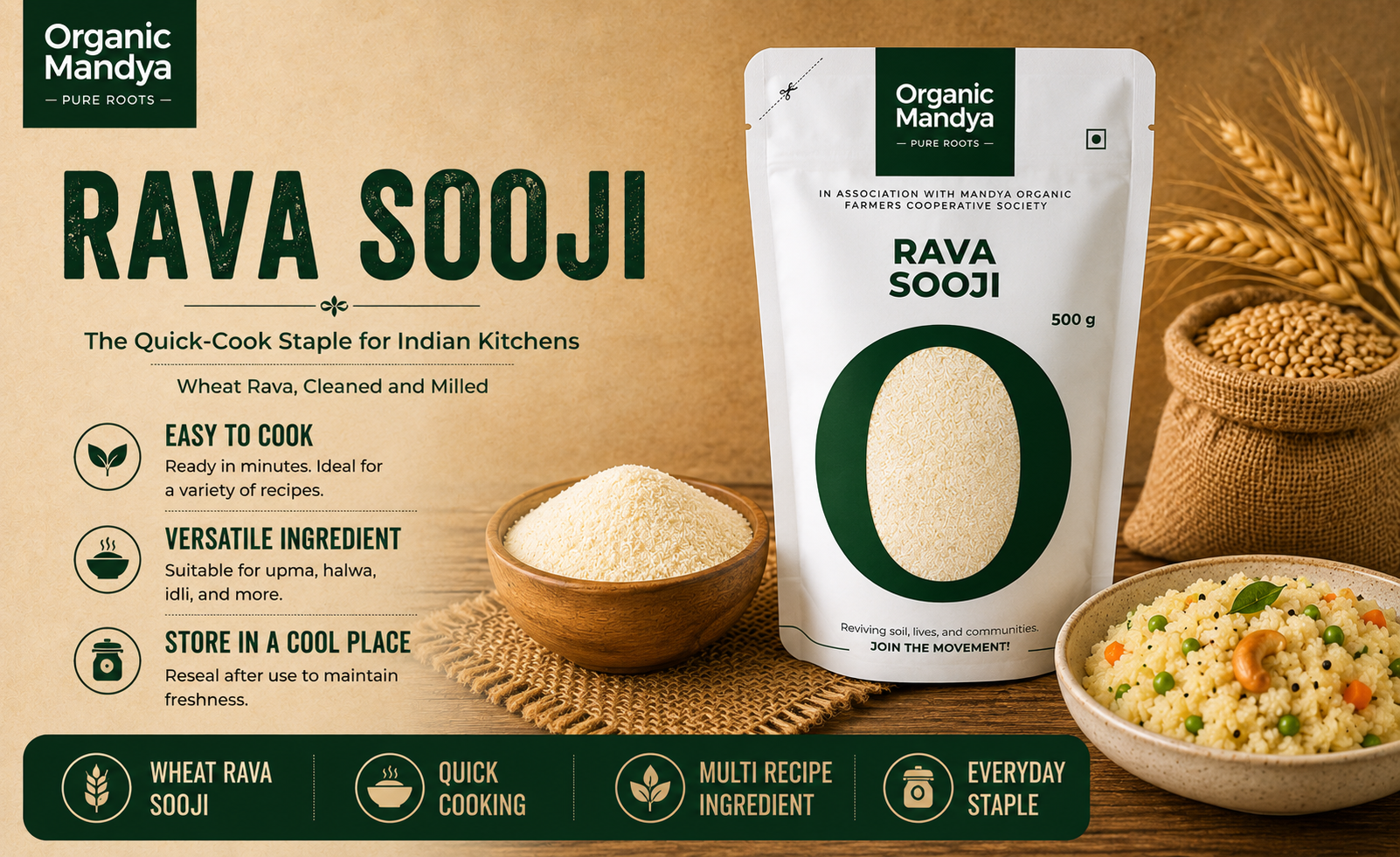 Rava Sooji product