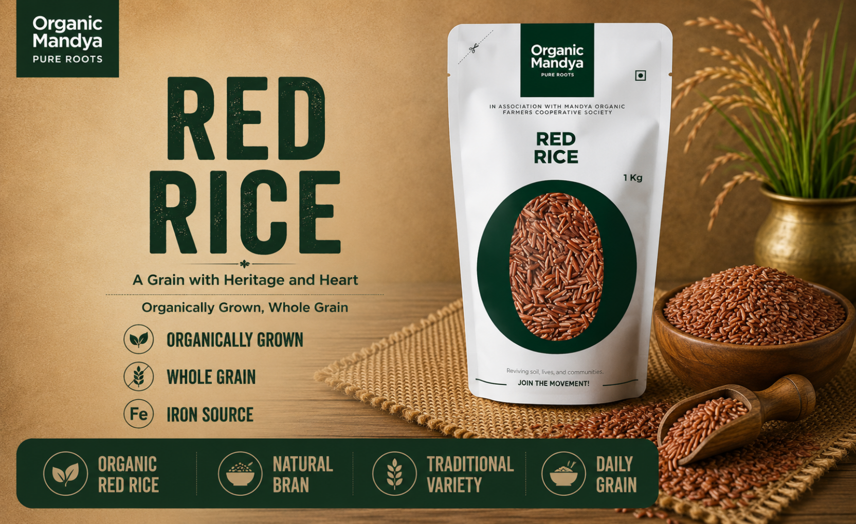 traditional - red - rice