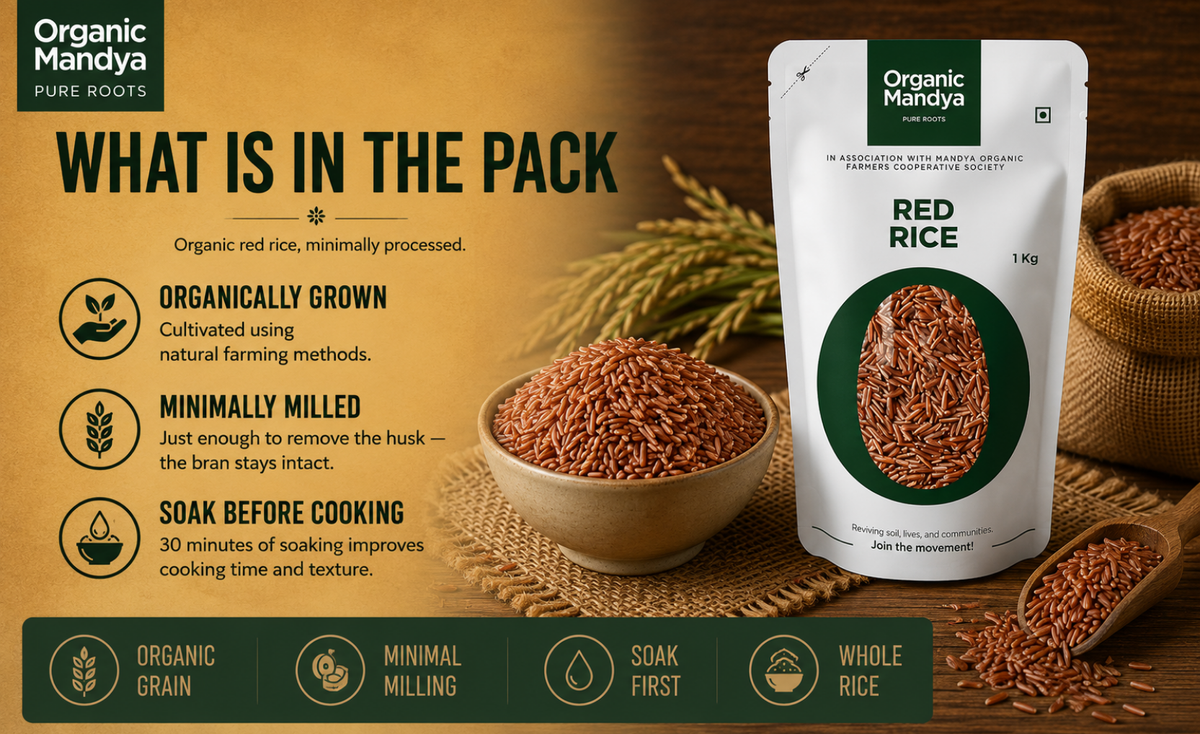 organic - red - rice