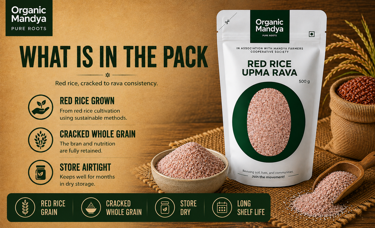 Red rice upma guide