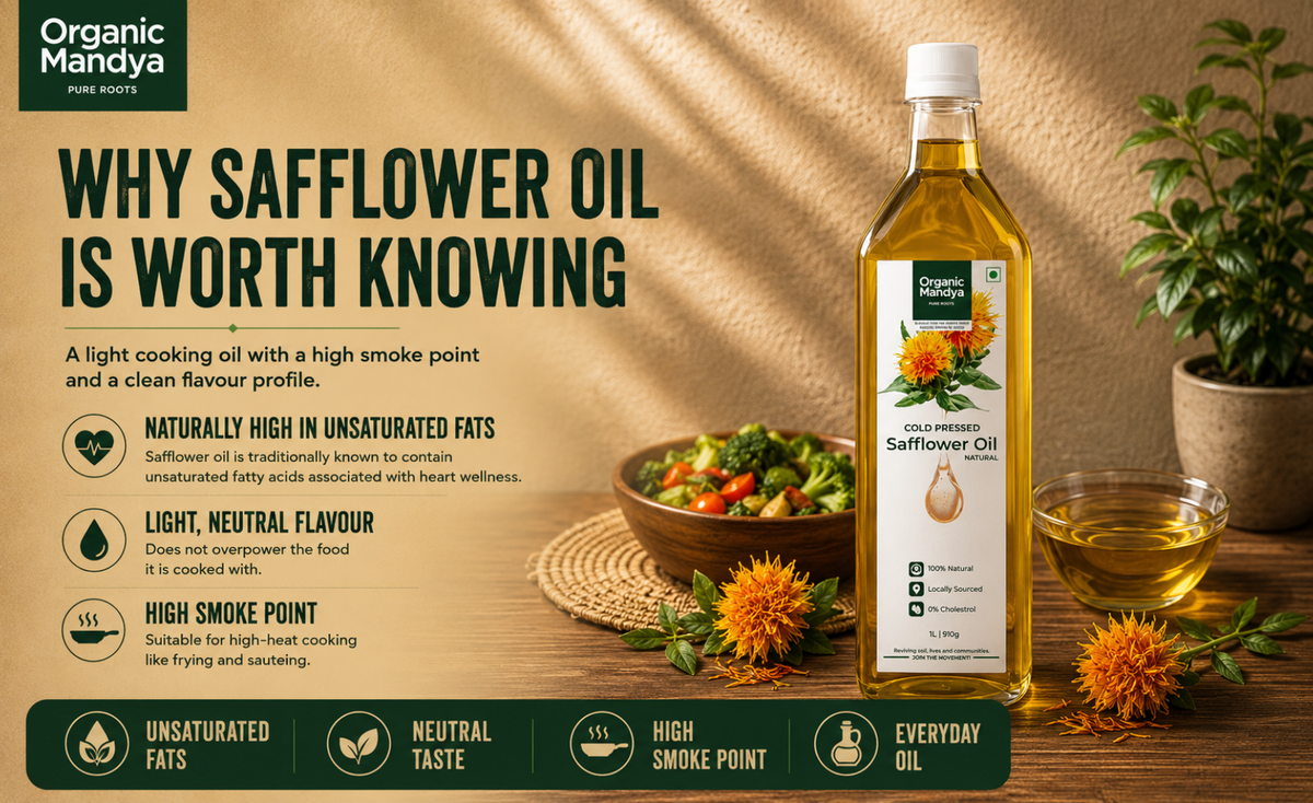 Healthy - safflower - oil