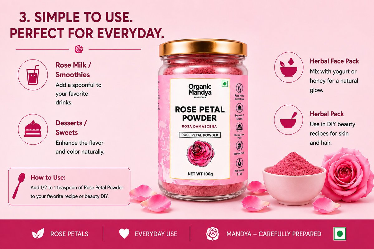 Rose Powder Usage Guide