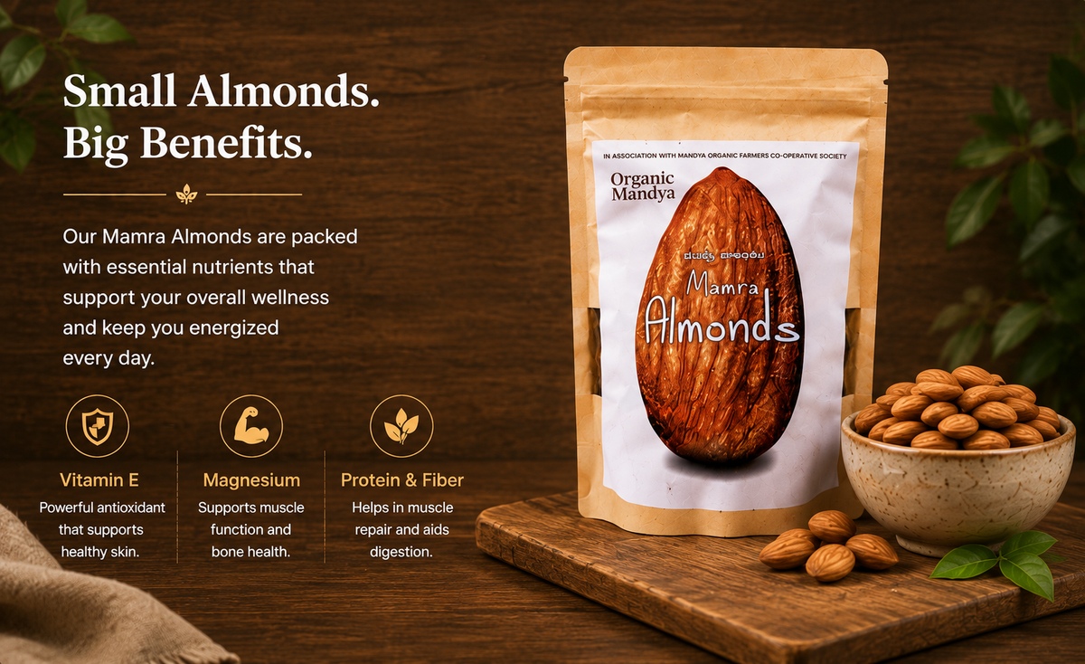Healthy - Mamra - Almonds
