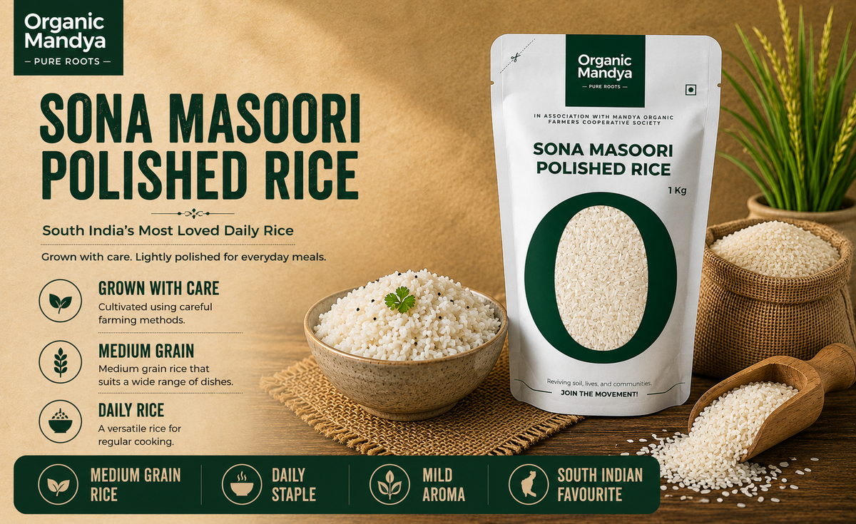 Sona Masoori polished rice