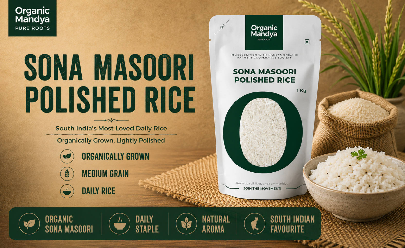 organic - sona - masoori