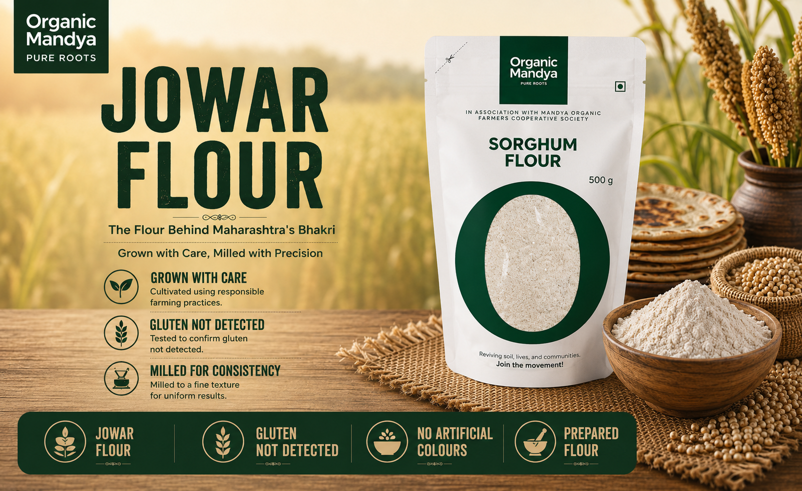 Sorghum flour product