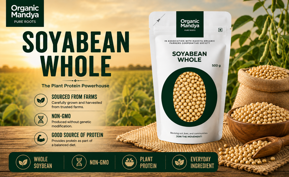 Soybean grains product