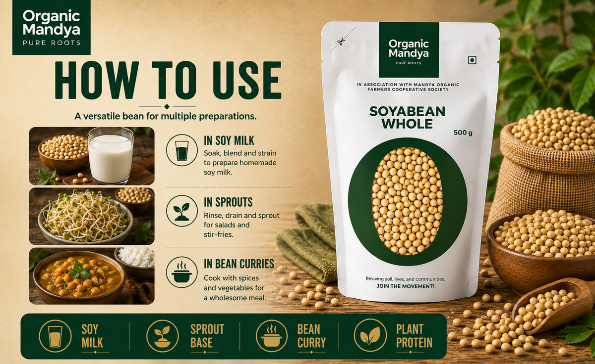 Soybean bean curry preparation
