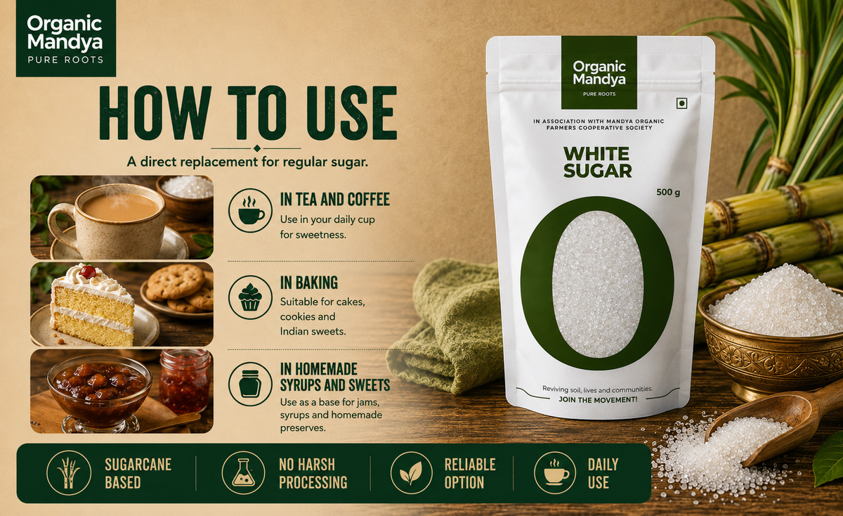 White sugar usage guide