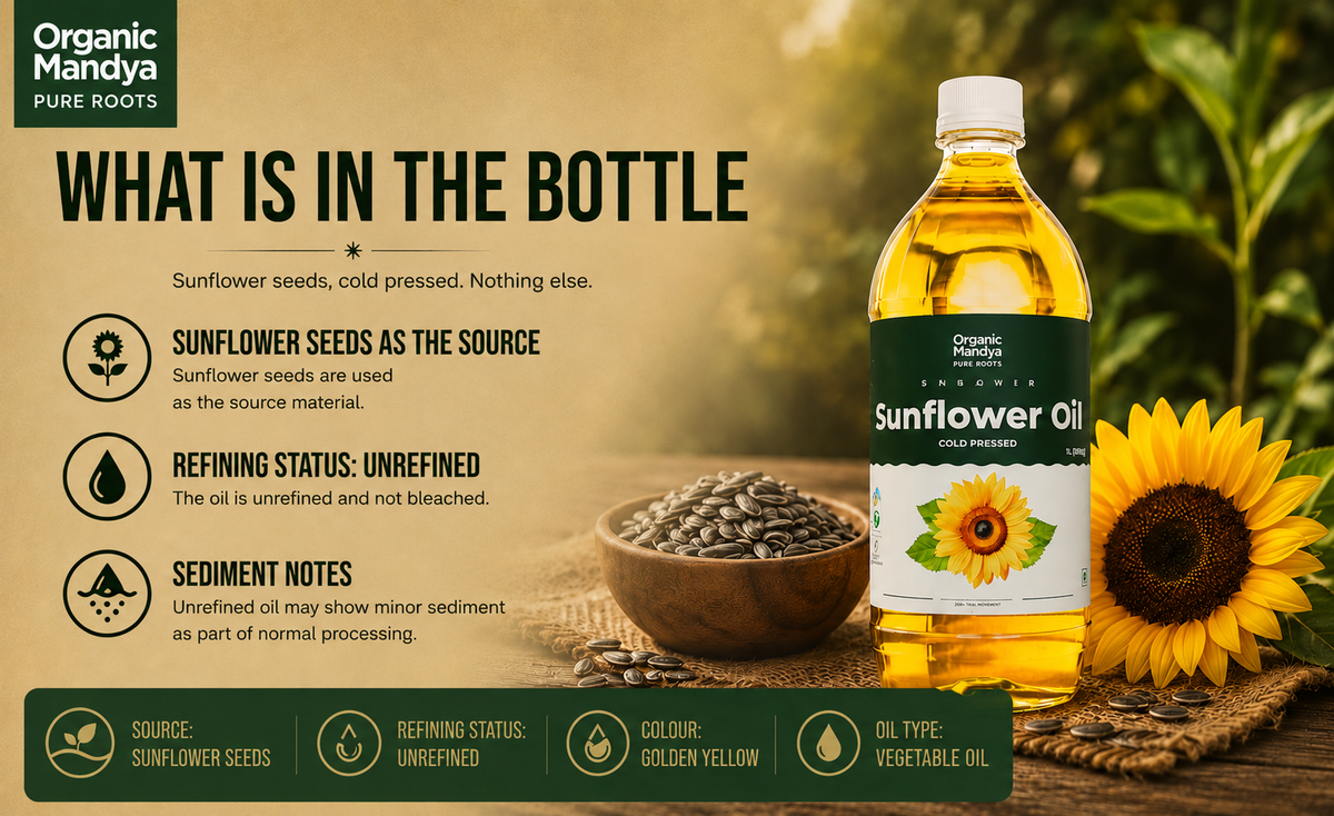 sunflower oil cold pressed