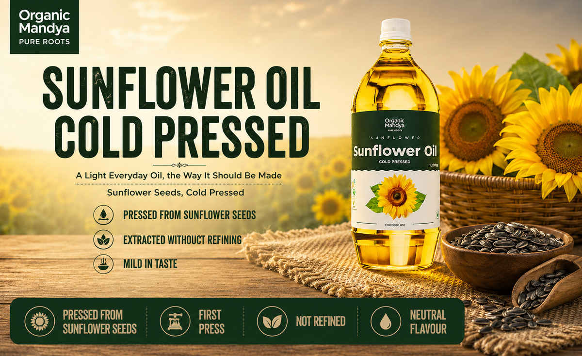 neutral sunflower oil cold pressed
