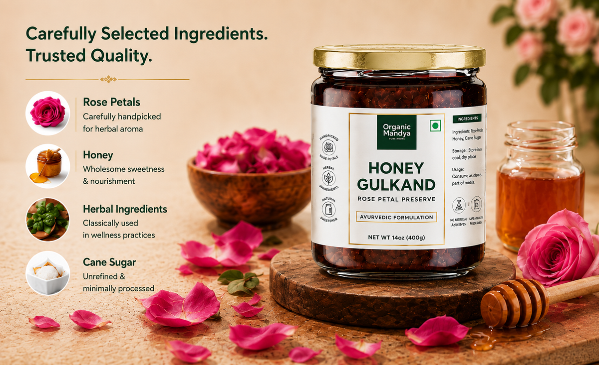 Ayurvedic Honey Gulkand Blend
