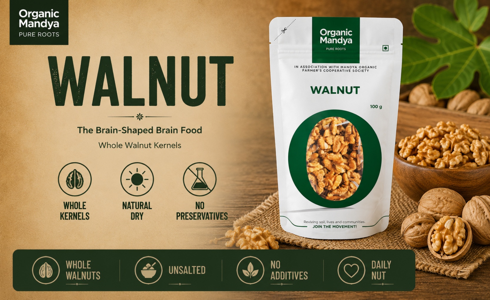 Pure Walnut Kernels
