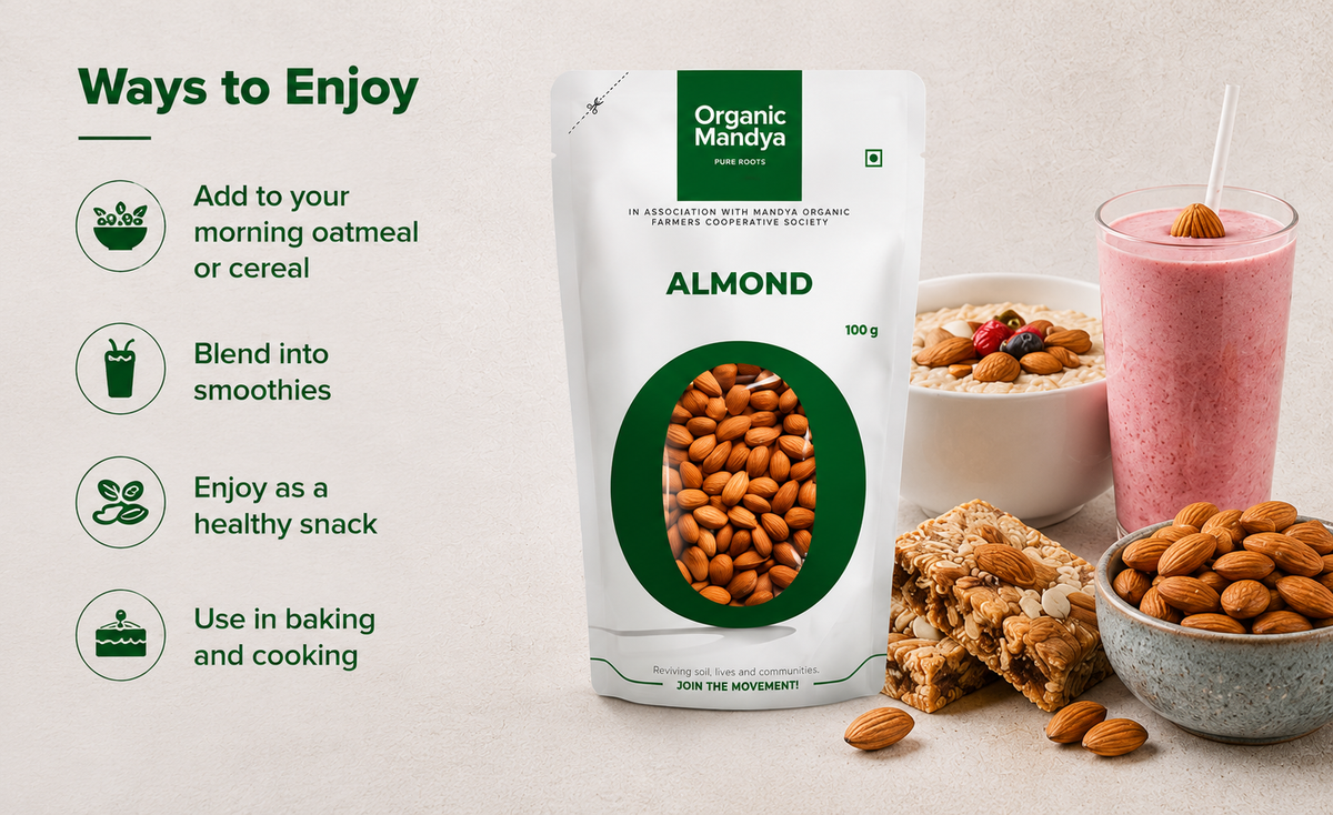 Healthy - Almonds