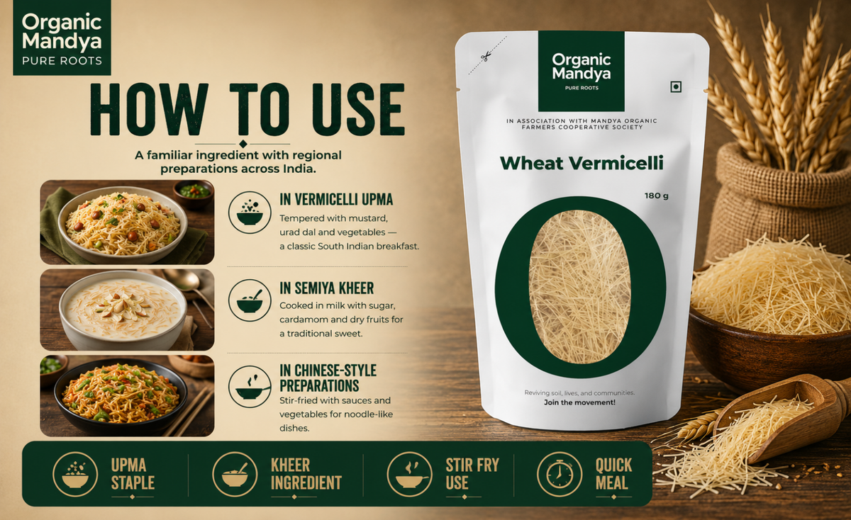 usage - wheat - vermicelli
