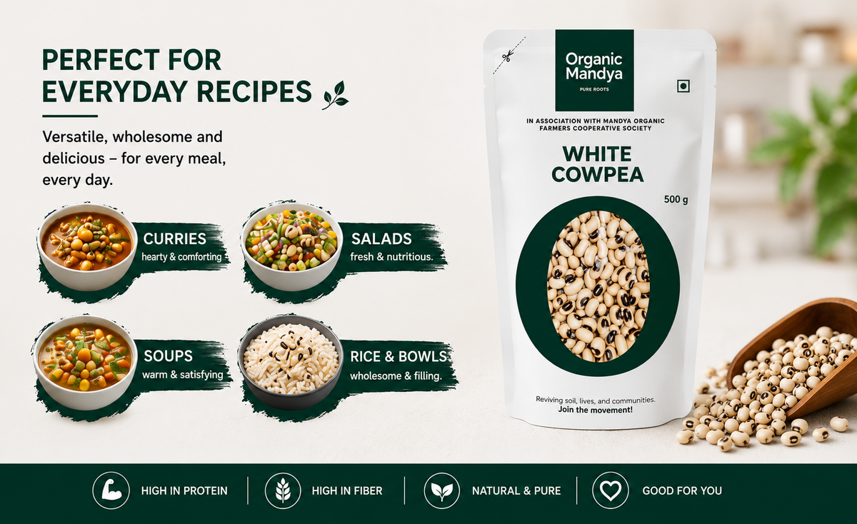 White cowpea - lobiya - perfect - for - everyday