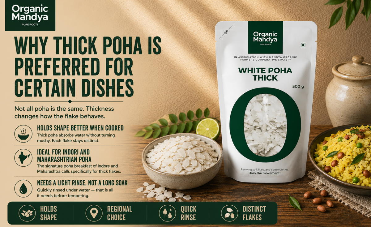 regional - white - poha - thick - 500 - gm