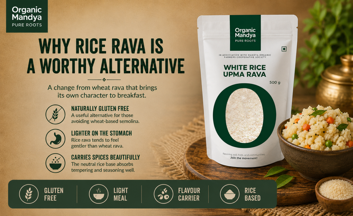 flavour - white - rice - upma - rava - 500g