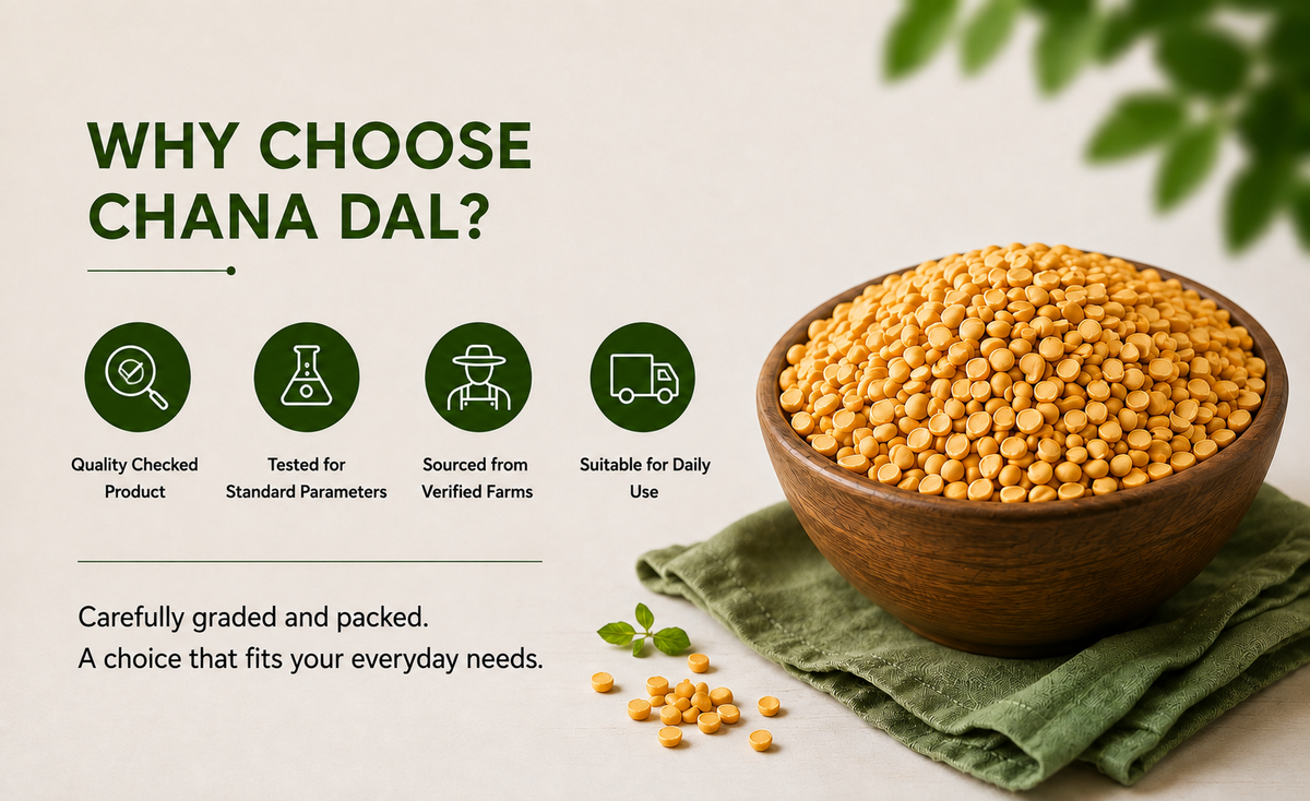 sourced chana dal