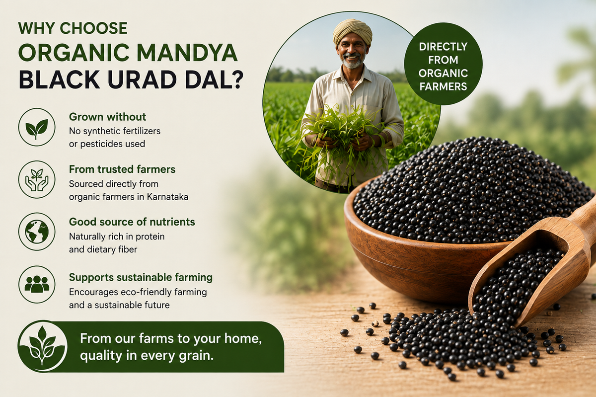 sourced black urad dal