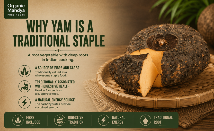 Organic Mandya Yam Root Fresh – Buy Farm Direct Online